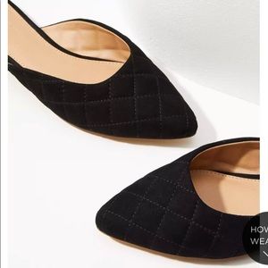 New with tags loft quilted mule